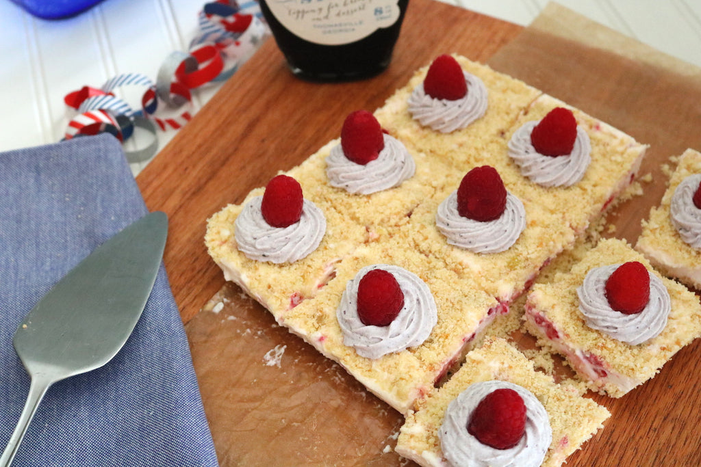 No-Bake Lemon Berry Cookie Bars